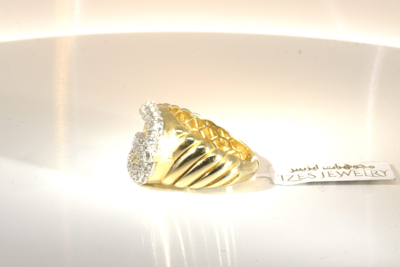 14k Yellow Gold Zarkonz Ring - Image 6