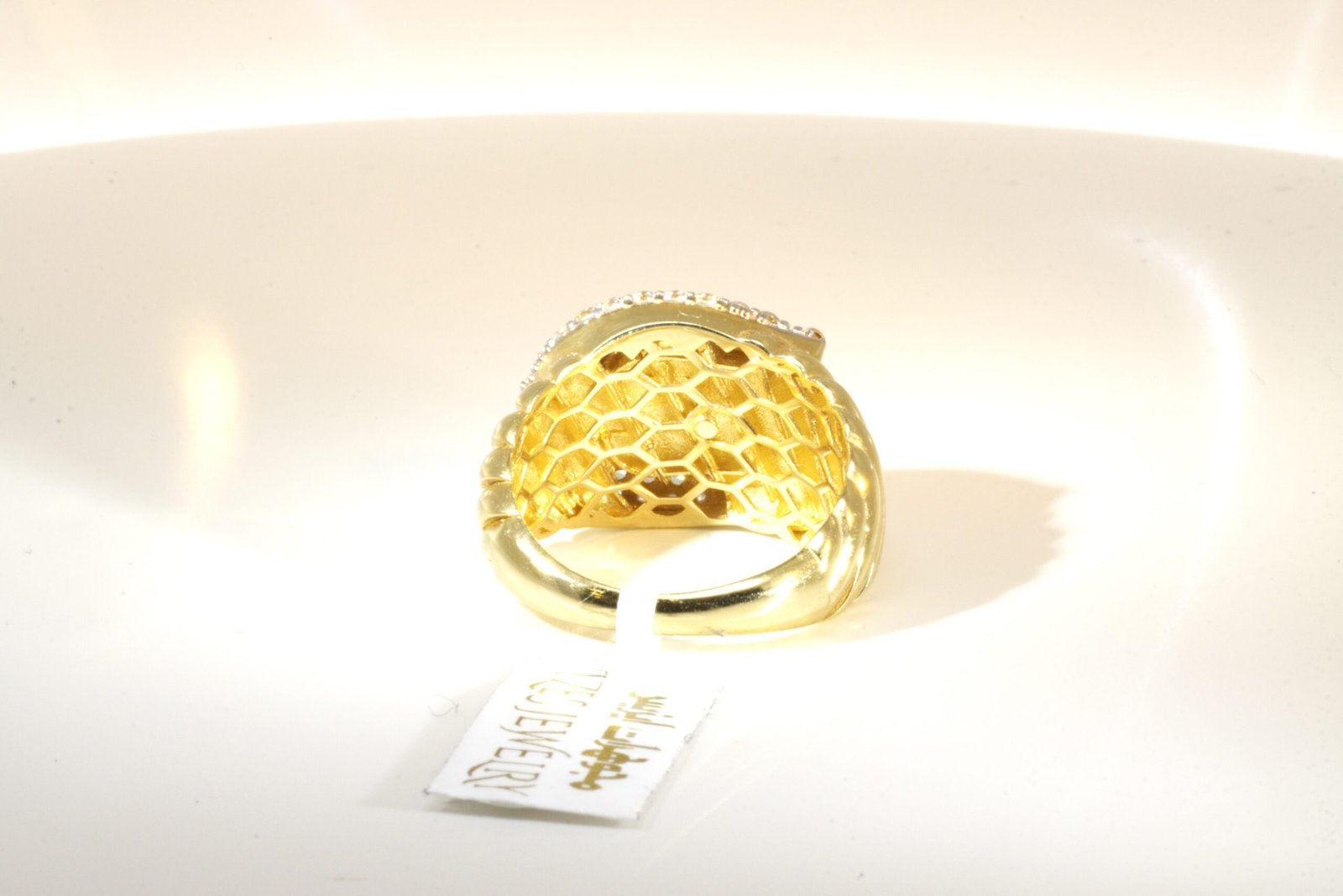 14k Yellow Gold Zarkonz Ring - Image 8