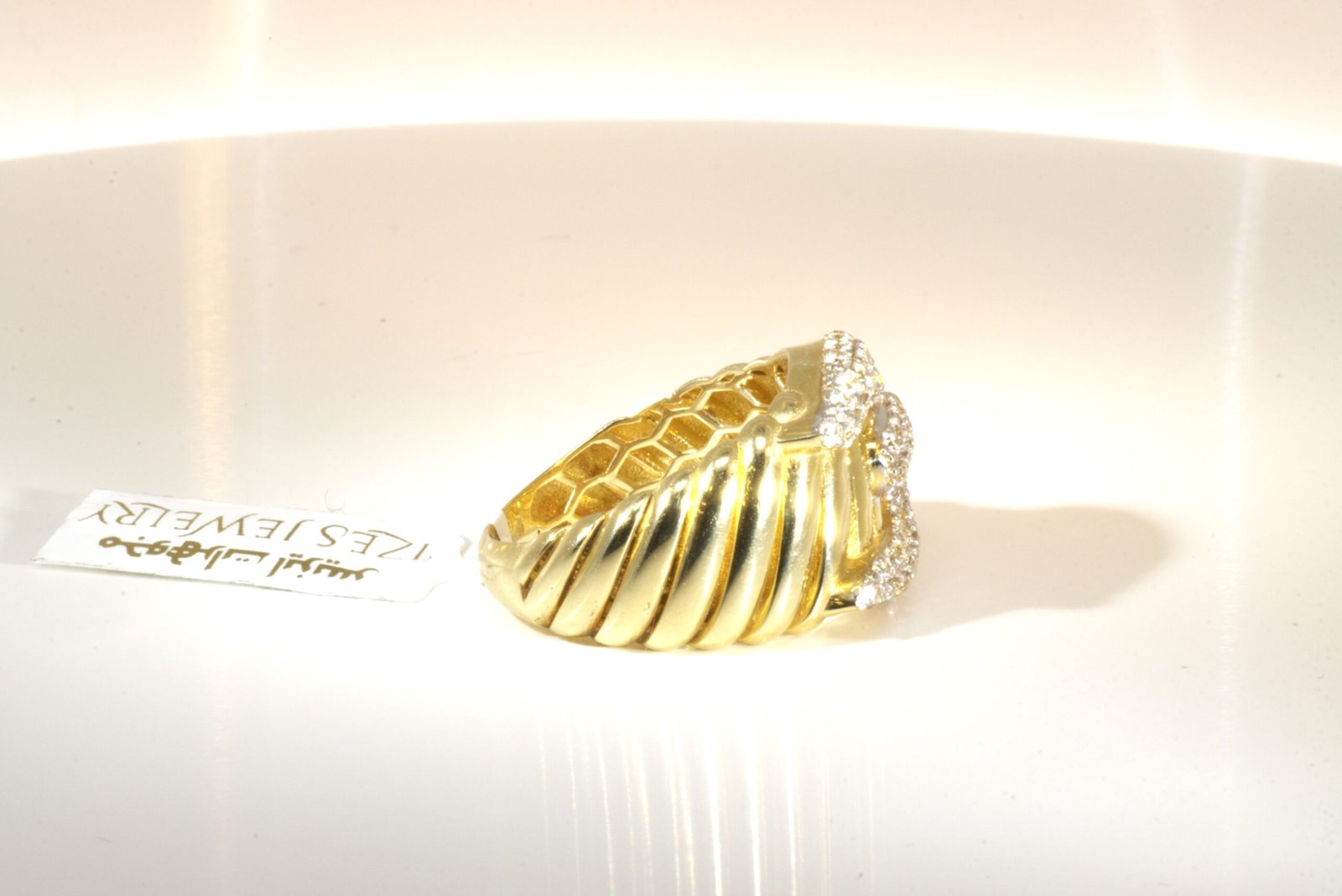 14k Yellow Gold Zarkonz Ring - Image 9