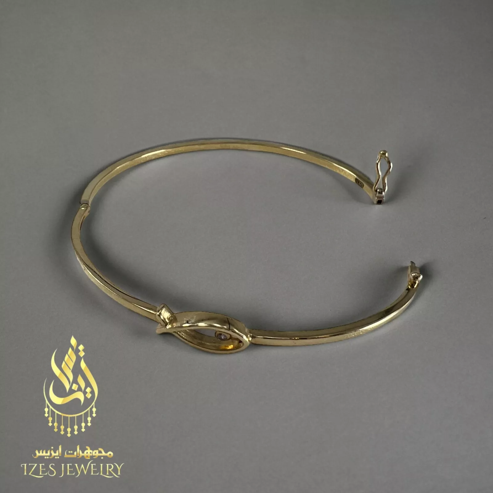 Bracelet Women Bangle 14k Solid Gold Yellow Gold Round fish Style 7.5in - Image 6