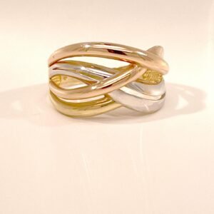 women ring gold has a unique design