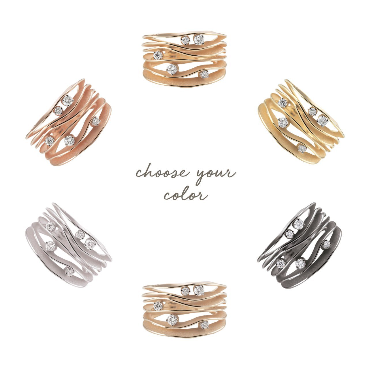 ANNAMARIA CAMMILLI Black Ring Gold 18K - Image 8