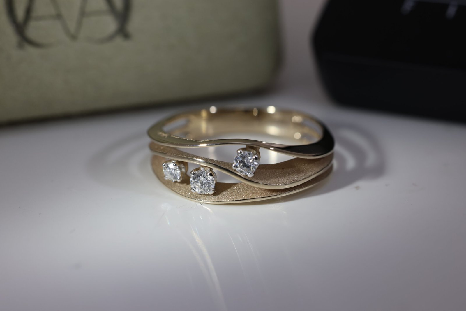 Annamaria Cammilli Natural Beige Gold 18k Diamond 6657