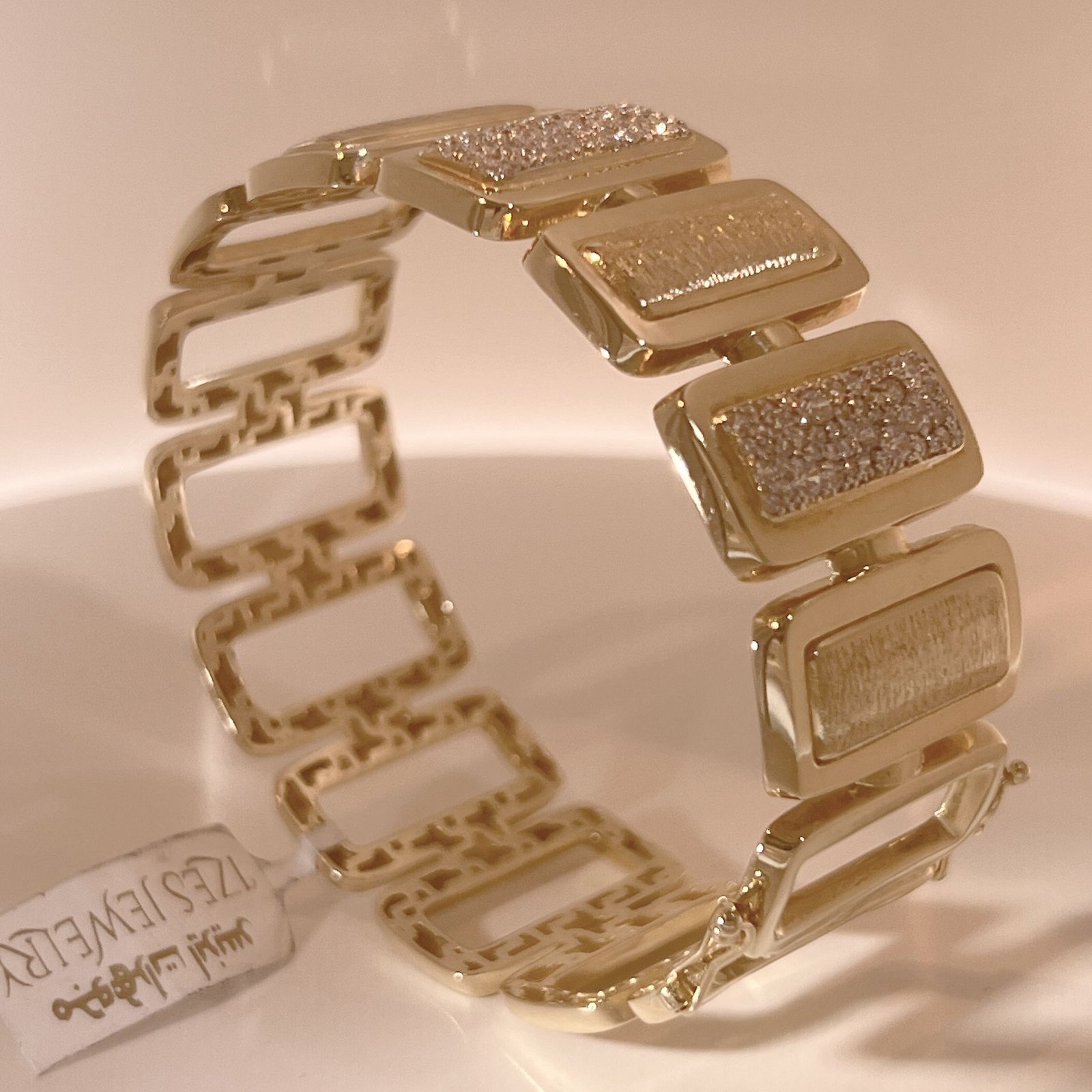 Elegant Rectangular Bracelet - Image 3