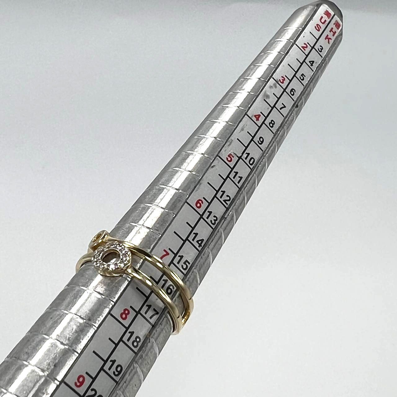 14K Yellow Gold Ring with a unique and beautiful design, elegant and refined. - Image 9