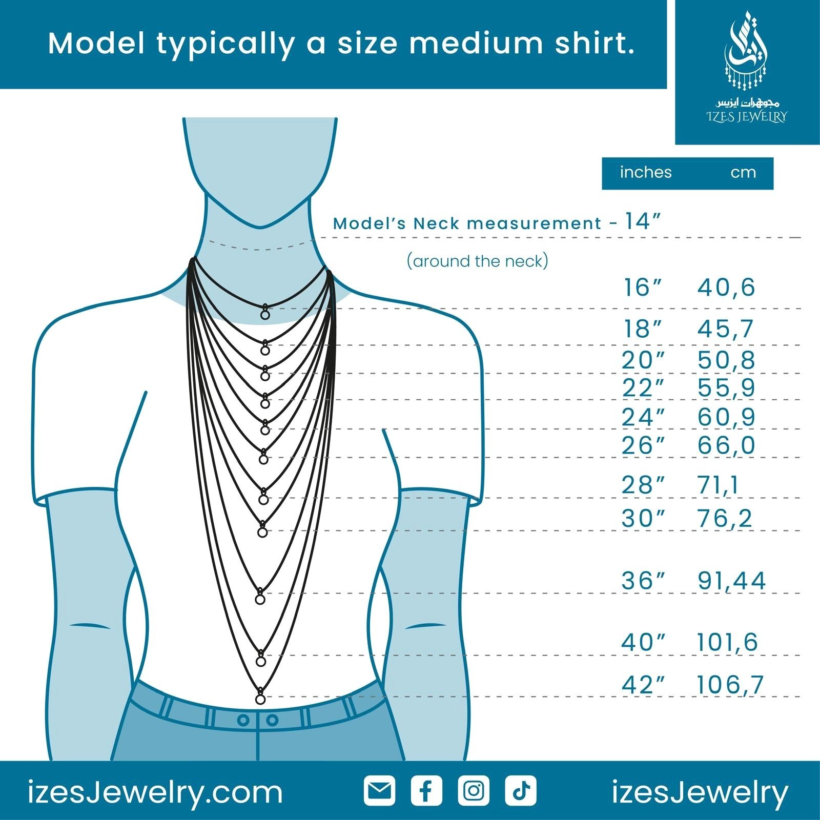 14K yellow gold necklace with elegant green stones olivine, delicate & stylish. - Image 10