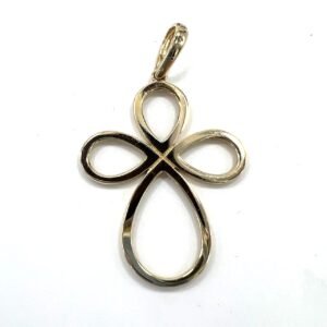 new 14K Yellow Gold Cross – delicate, lightweight, and timeless for all ages