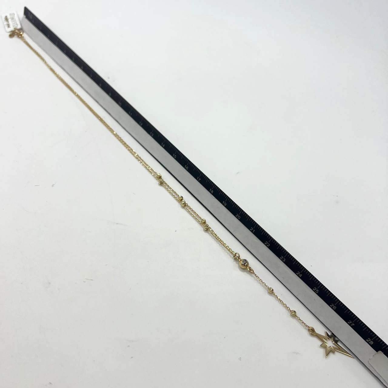 Charming 14K yellow gold necklace with a star design for daily wear good gift - Image 6